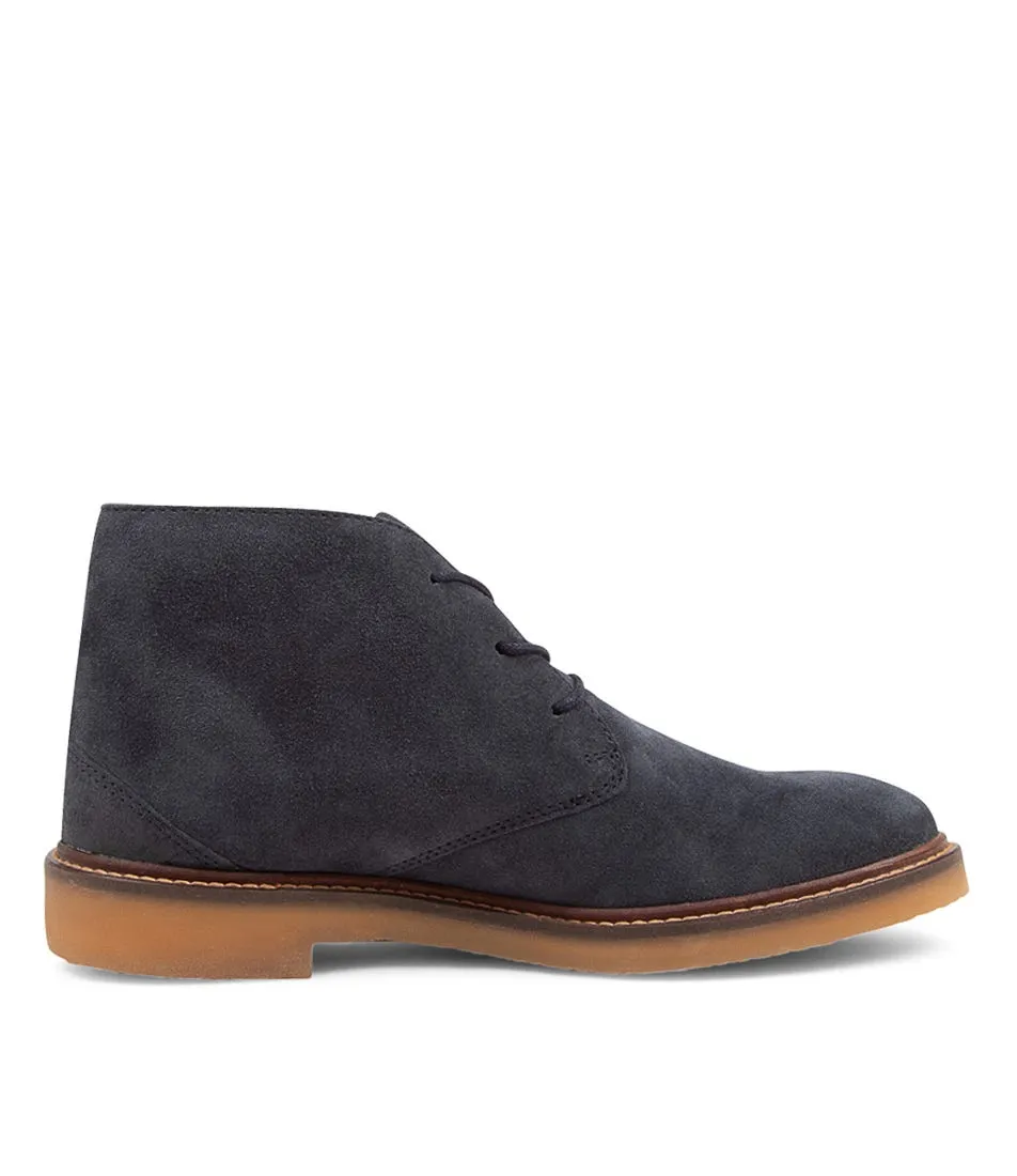 COLORADO Haloween Navy Suede Ankle Boots