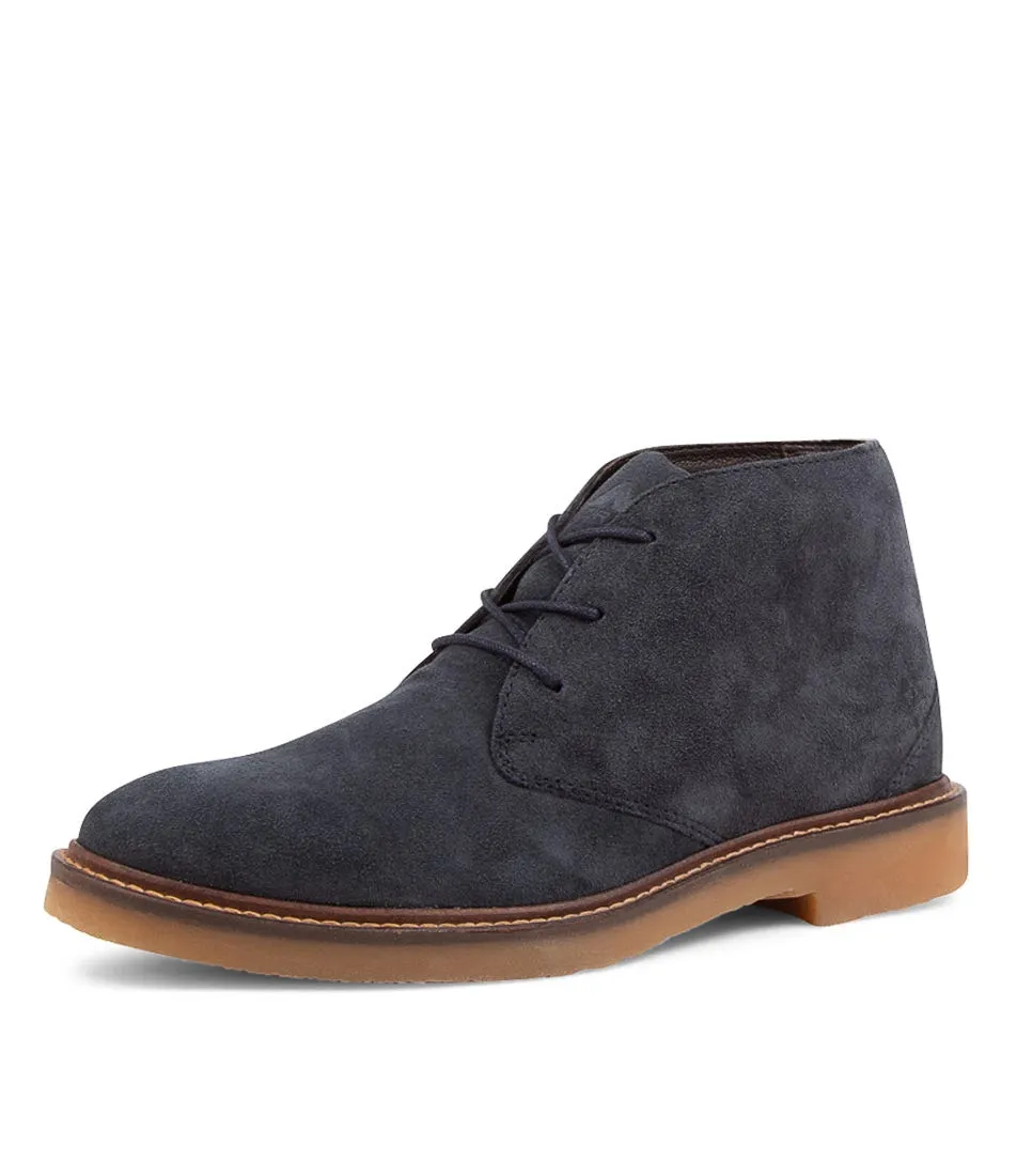 COLORADO Haloween Navy Suede Ankle Boots