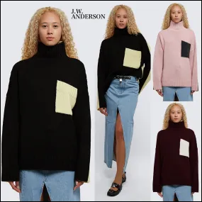 J W ANDERSON  |Casual Style Unisex Wool Blended Fabrics Long Sleeves Plain