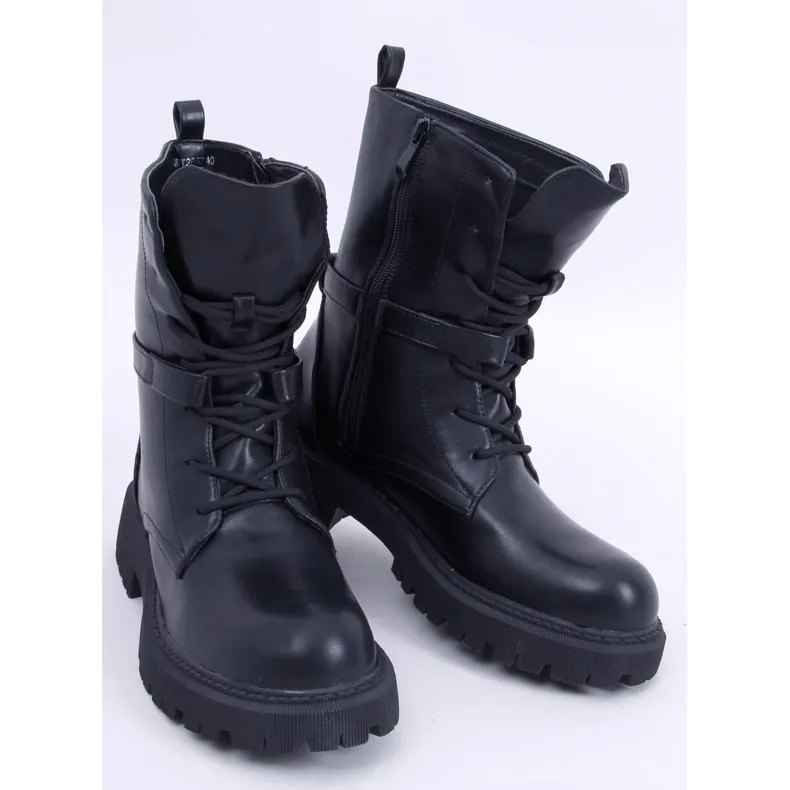 Lace-up boots Barkley Black