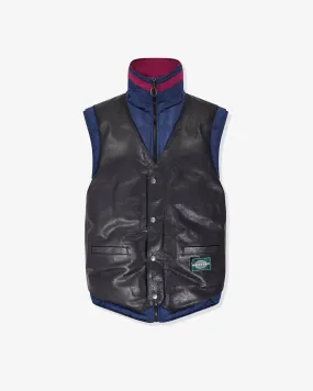 Martine Rose - Men's Puffer Waistcoat - (Black)