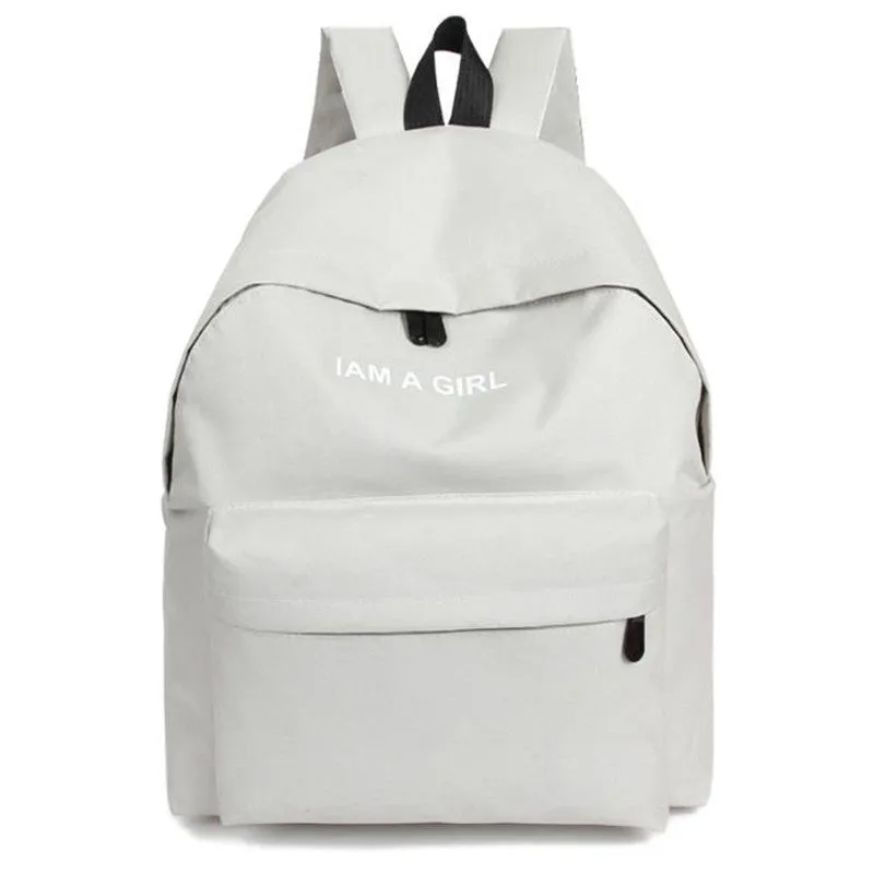 Men women backpack Backpacks for teenage girls Boys Canvas Rucksack Backpack Fresh School Book Shoulder Bag