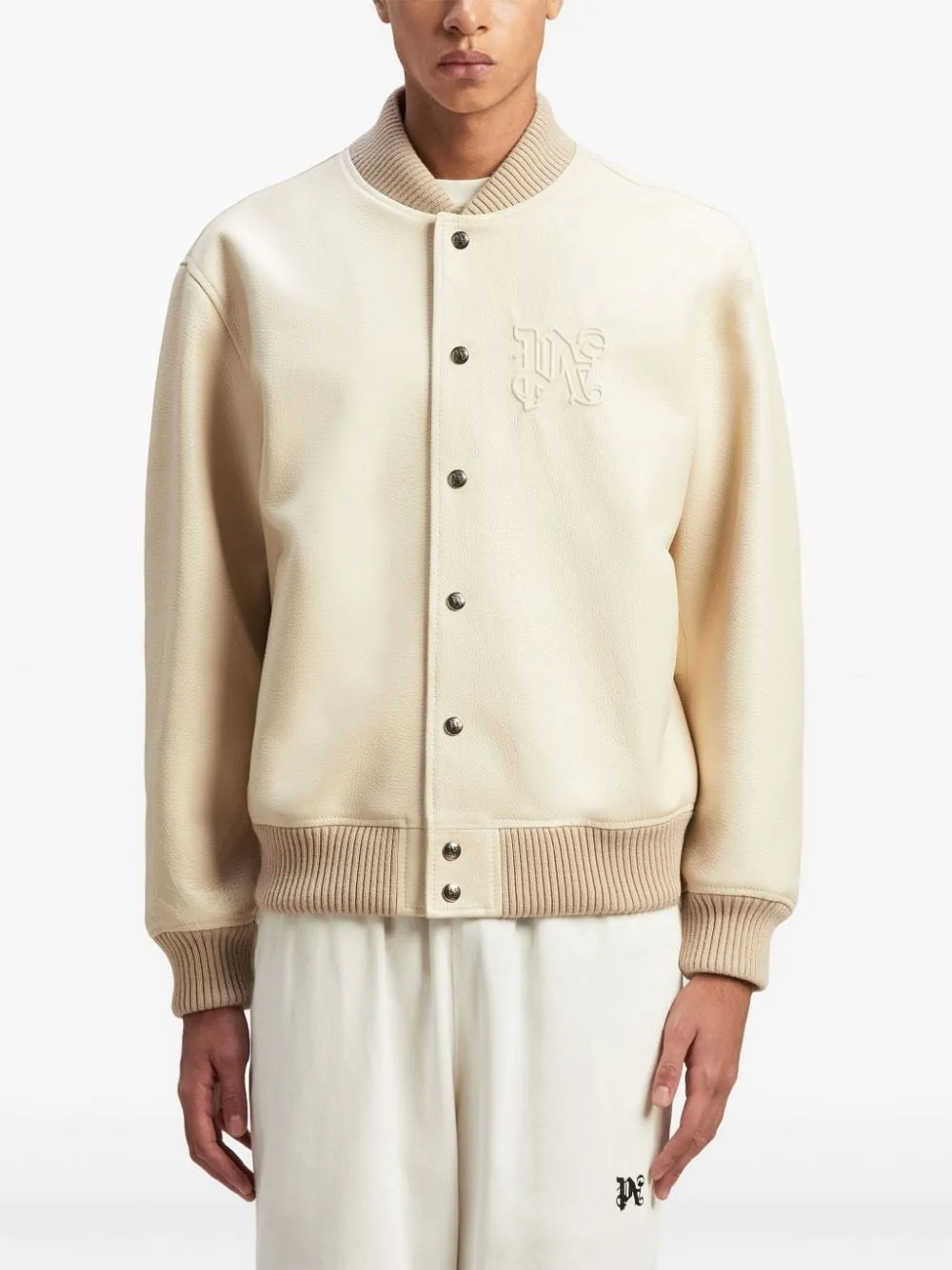 Palm Angels Coats Beige