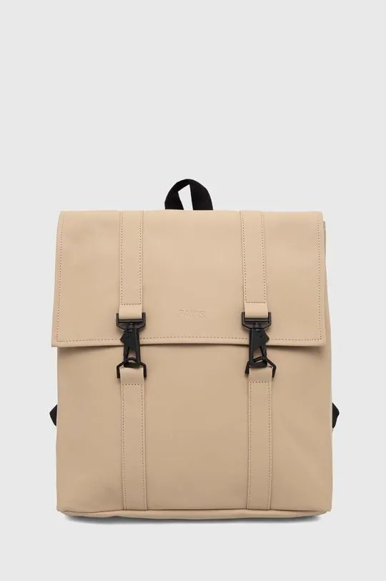 Rains backpack 13310 Backpacks beige color