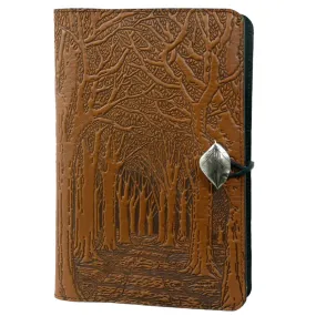 Small Leather Journal - Avenue of Trees in Saddle