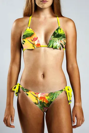 String Bikini Bottom - TROPICAL