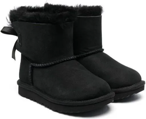 UGG Kids suede ankle boots Black